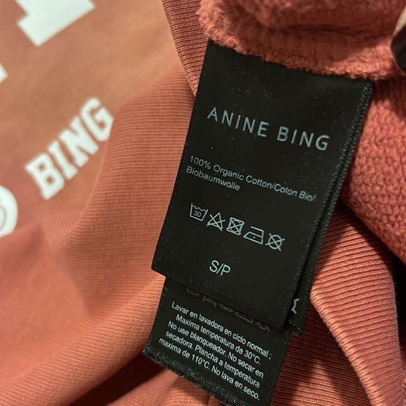 Anine Bing Jaci Sweatshirt University Paris - Picture 11 of 12